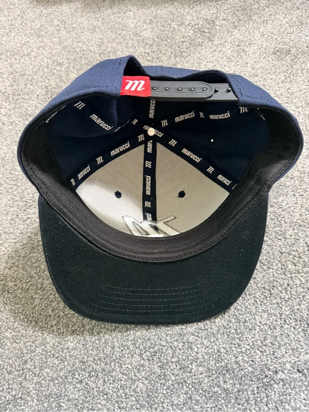 Marucci Navy Blue Snapback Hat